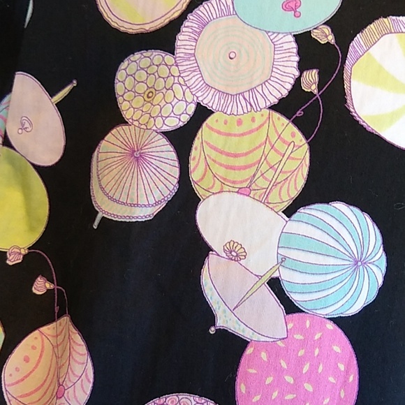 Lily cotton blend print skirt, size Petite Small - Picture 6 of 6